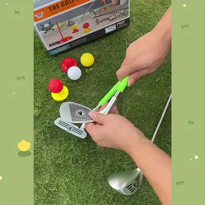 Kids Golf Club Set - Adjustable for Ages 3-8 Play 7