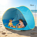 Kids Pop-Up Beach Tent — UV50+ Sun Shelter with Splash Pool & Carry Bag 1