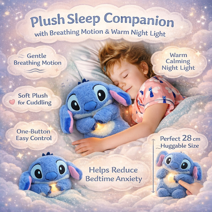 Kids Toy Plush Stuffed Animal Breathing Light Companion 2