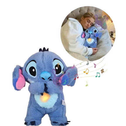 Kids Toy Plush Stuffed Animal Breathing Light Companion 8