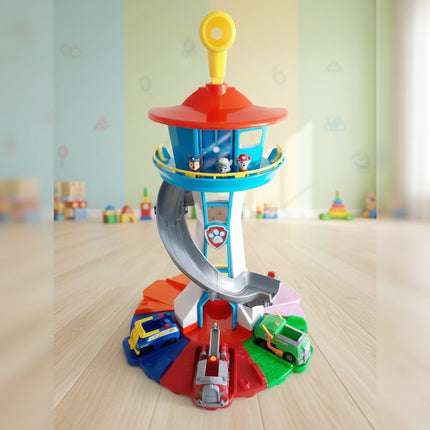 Kids Toys Playset Slide Tower Track Imaginative Car Play 2