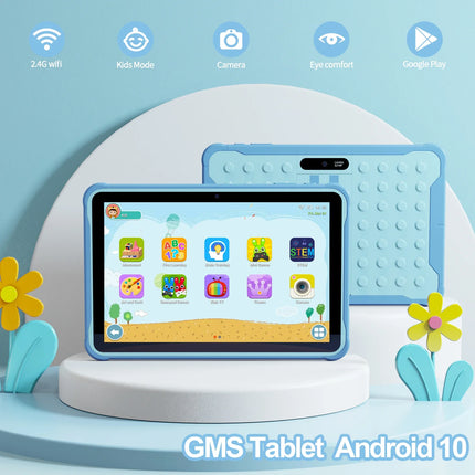 Kids Tablet – HD Display, Quad-Core Performance & Expandable Storage for Learning and Play