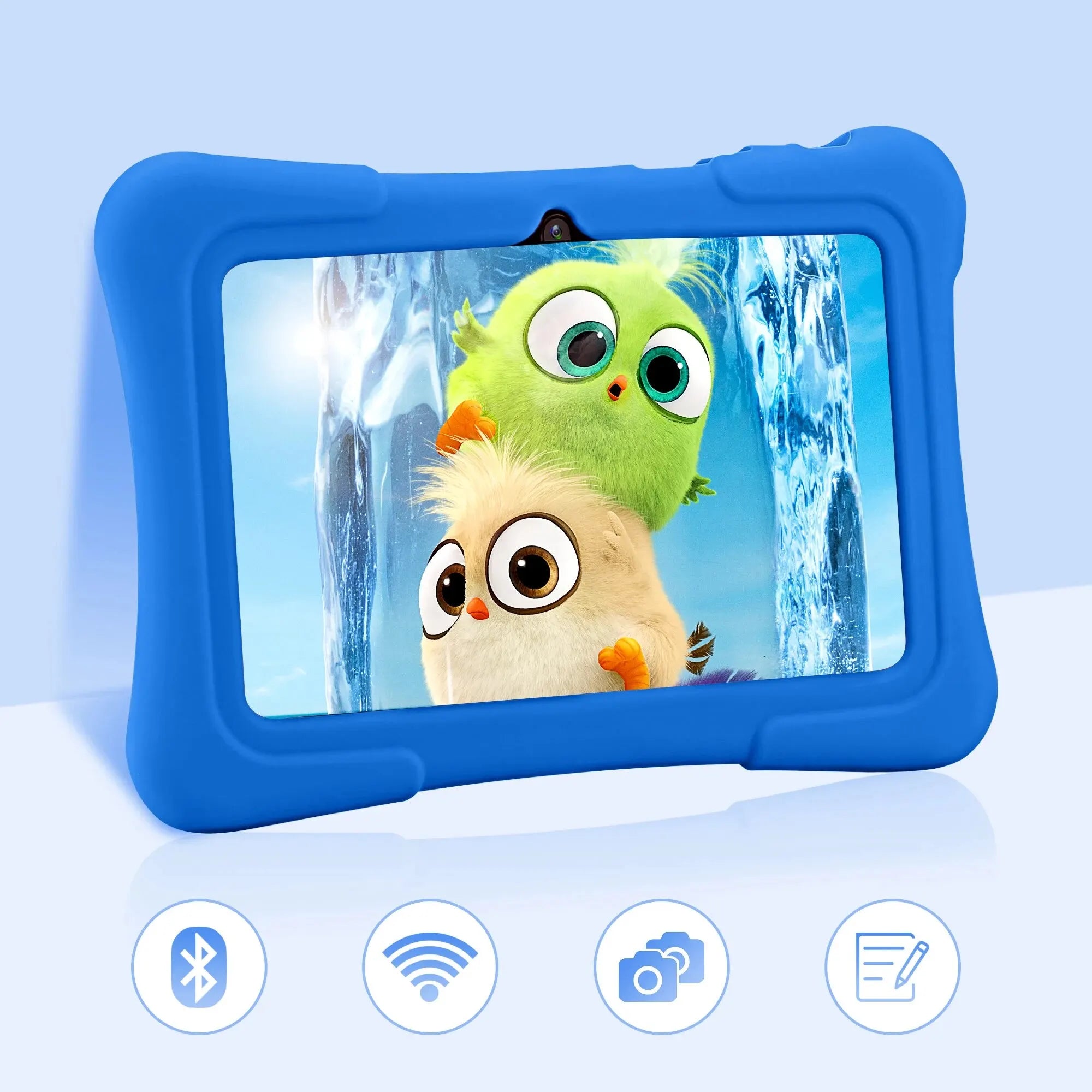 Tablette pour enfants – Écran IPS HD, performance quadricœur et stockage extensible pour apprentissage et jeu