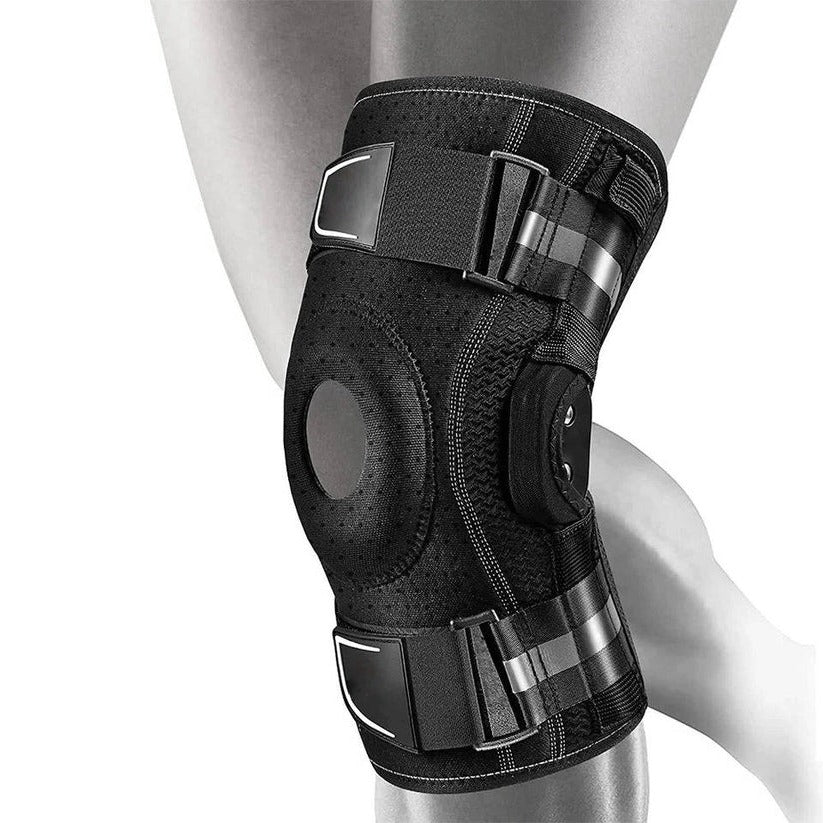 Kniebrace met zijstabilisatoren voor sport en fitness 3