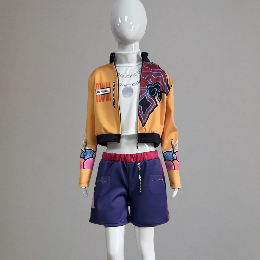 Kpop Hunter Halloween Kostuum Kinderen Cosplay Set 2