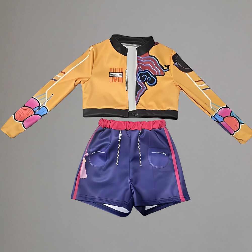 Kpop Hunter Halloween Kostuum Kinderen Cosplay Set 3