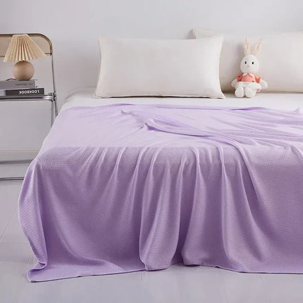 Kühlende Sommerdecke aus 100 % Bambusfaser, atmungsaktiv und leicht, ideal für warme Nächte 8