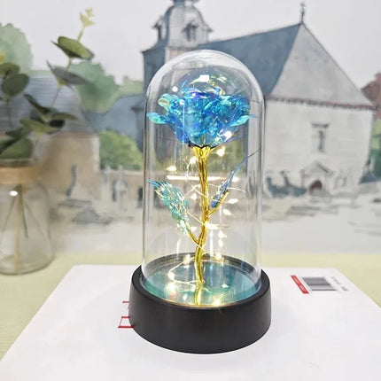 LED Rose Flower – Elegant Decorative Light with Long-Lasting Bloom & Soft Warm Glow