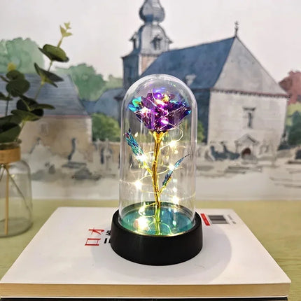 LED Rose Flower – Elegant Decorative Light with Long-Lasting Bloom & Soft Warm Glow