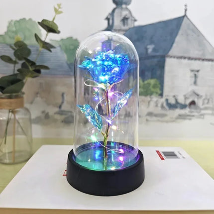 LED Rose Flower – Elegant Decorative Light with Long-Lasting Bloom & Soft Warm Glow