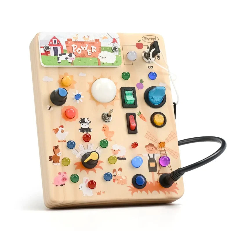 LED Busy Switch Board for Toddlers 2