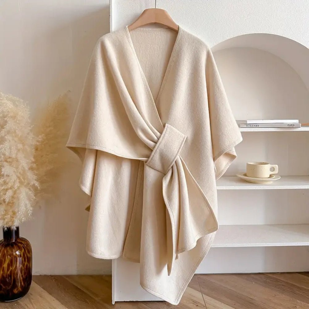 Women’s Wrap Poncho Cardigan – Soft Drape, Versatile Styling & Cozy Layering
