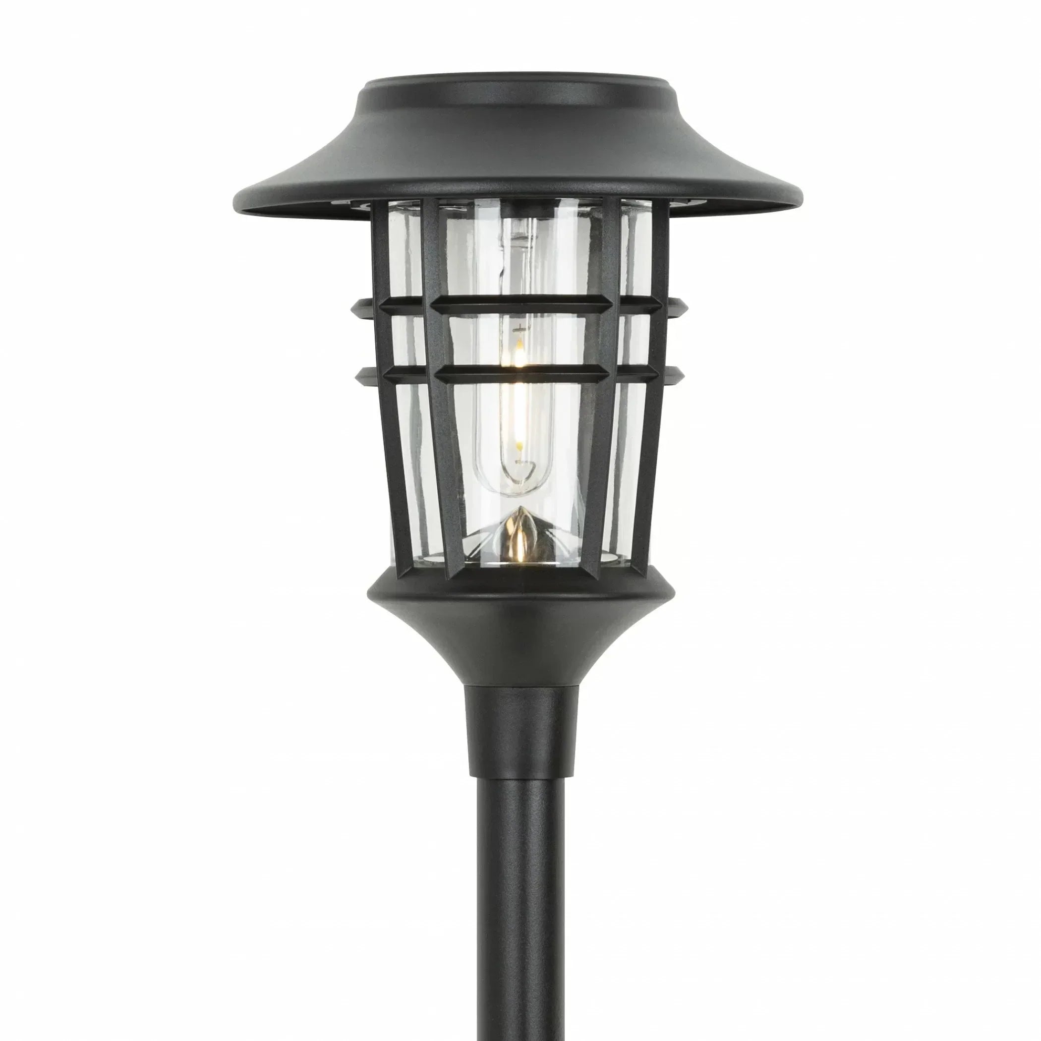 LumiGlow – Solcelle Havefakler Sæt med 6 stk med Varmt LED-lys og Vejrbestandigt Design