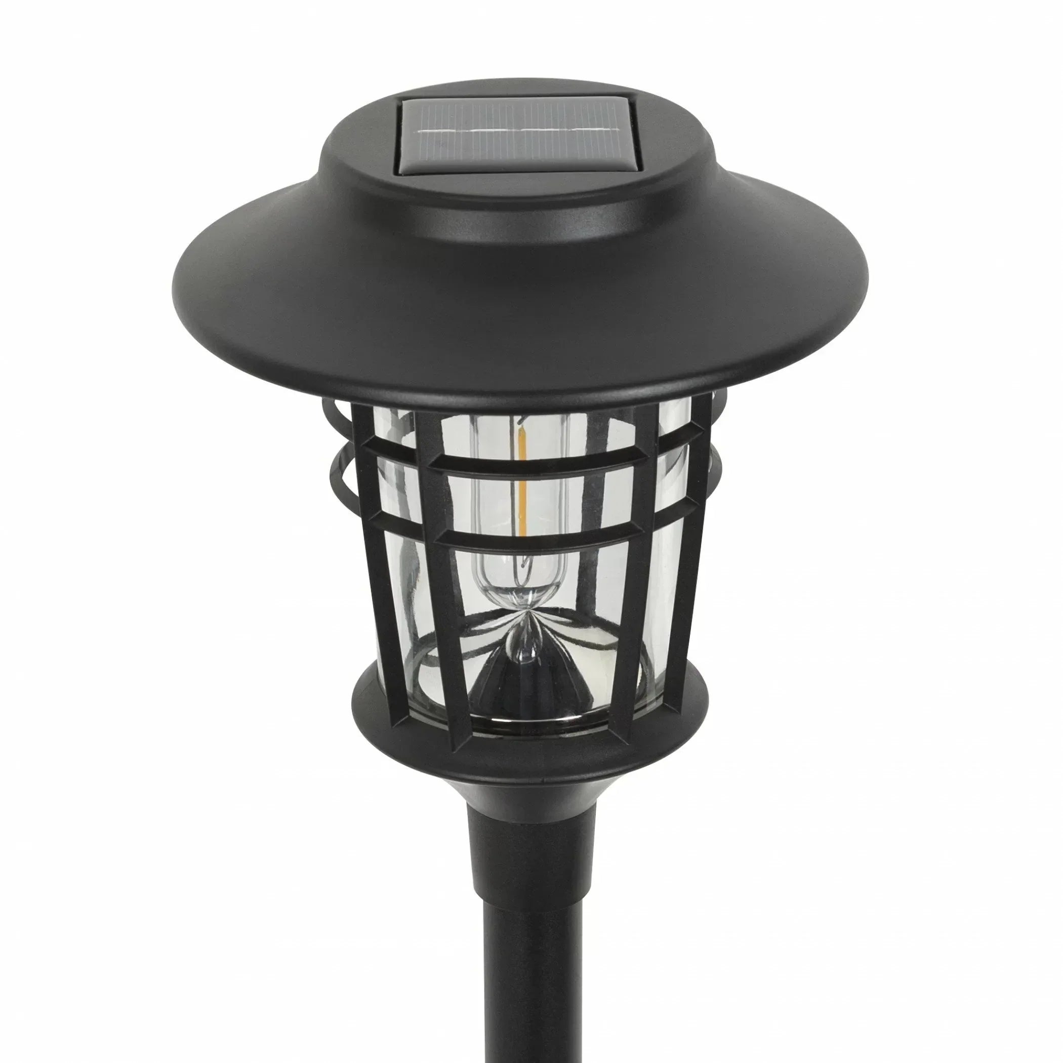 LumiGlow – Solcelle Havefakler Sæt med 6 stk med Varmt LED-lys og Vejrbestandigt Design