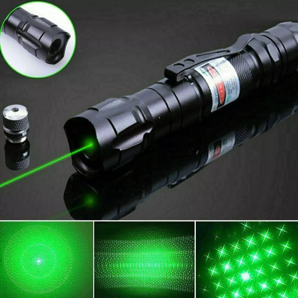 Laser Pointer Long Range Rechargeable Green Precision Tool 0