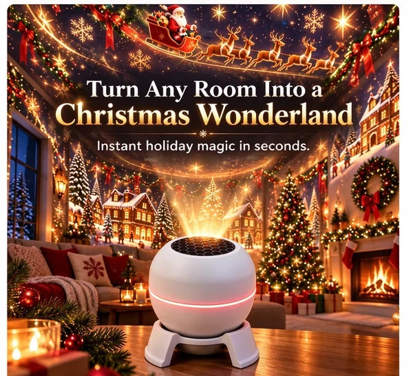 ⏳ Last day to save 49% –🎄🎅 Christmas Magic Projection Light – Bring Holiday Scenes to Life 3