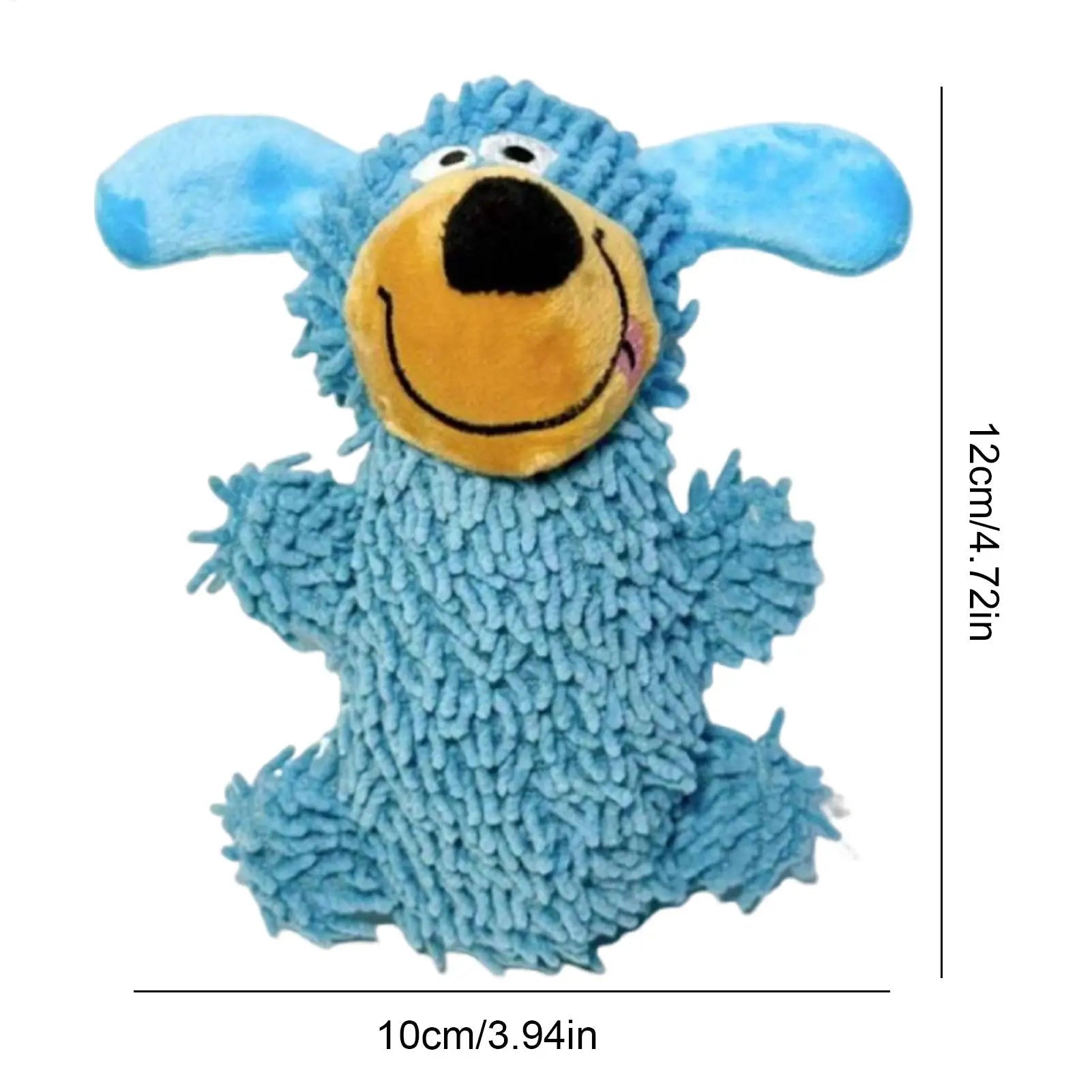 Laughing Dog Dental Cleaning Toy in Bright Colors 5