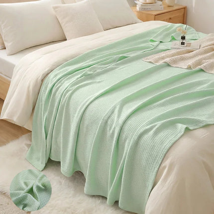Leichte Sommerdecke aus 100 % Bambusfaser, atmungsaktiv und weich, 200 x 230 cm 6
