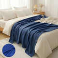 Leichte Sommerdecke aus 100 % Bambusfaser, atmungsaktiv und weich, 200 x 230 cm 7