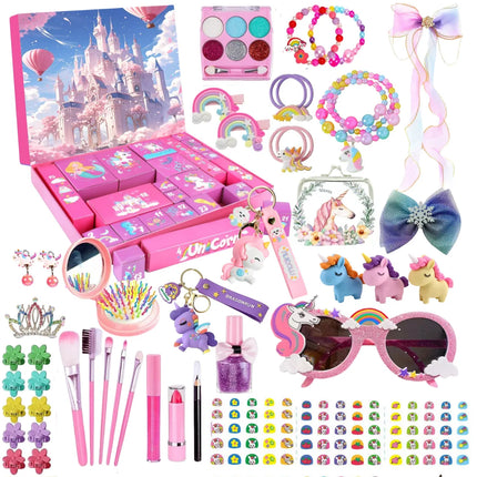 Advent Calendar for Kids – 24 Surprises with Jewelry & Hair Accessories