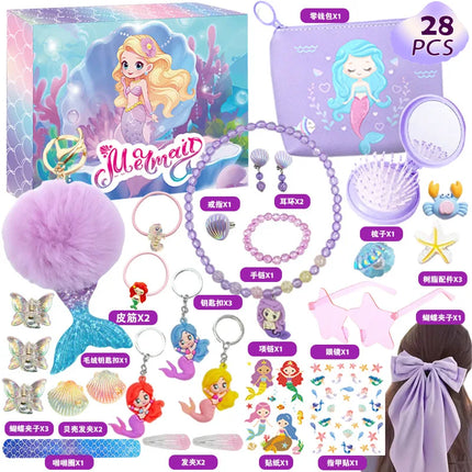 Advent Calendar for Kids – 24 Surprises with Jewelry & Hair Accessories