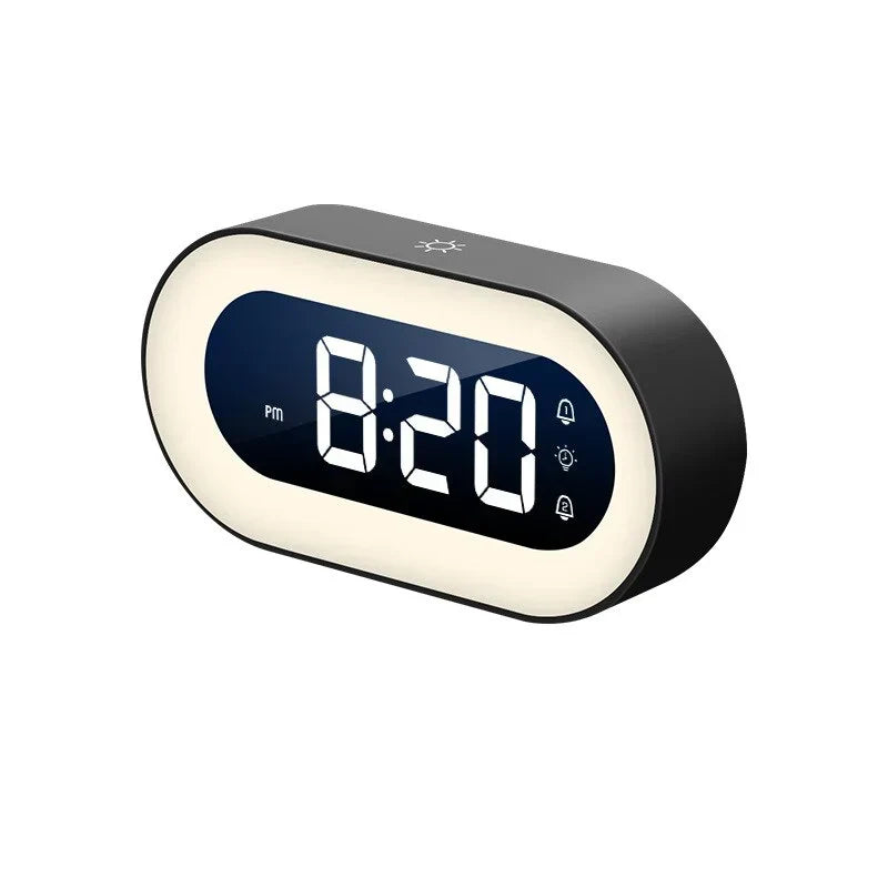 Alarm clock with night light