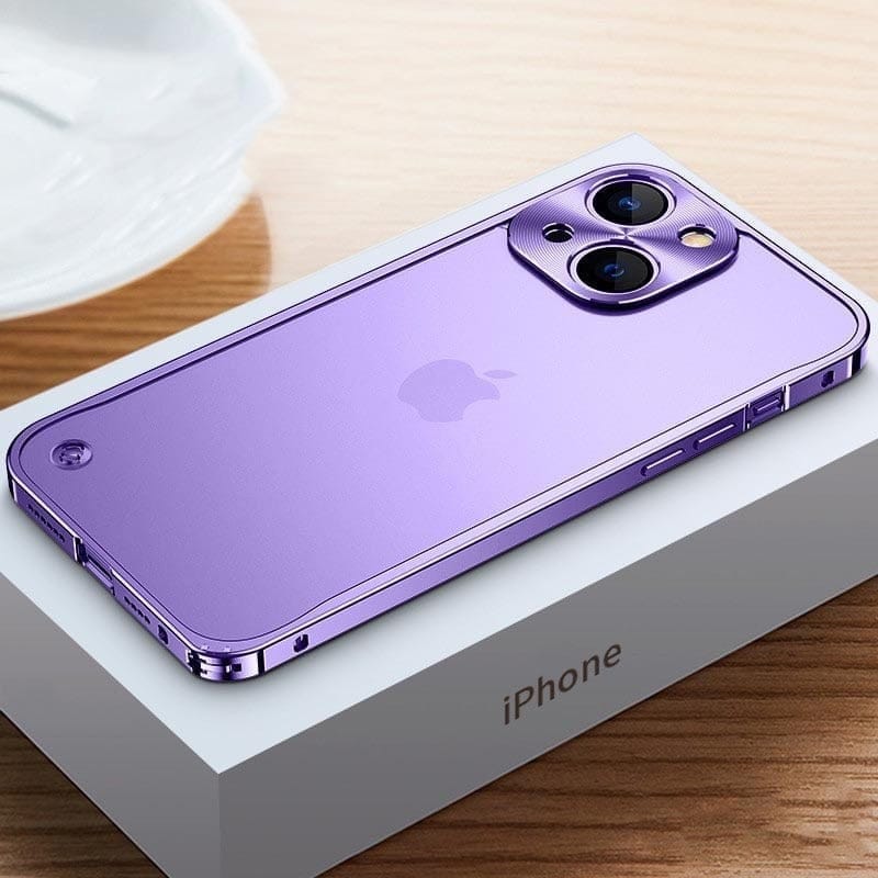 Lightweight Aluminum iPhone Case with Camera Protection for iPhone 11, 13, 14 Pro 2