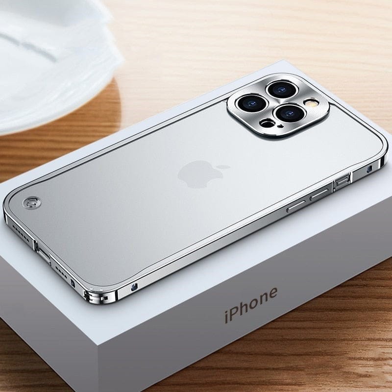 Lightweight Aluminum iPhone Case with Camera Protection for iPhone 11, 13, 14 Pro 3