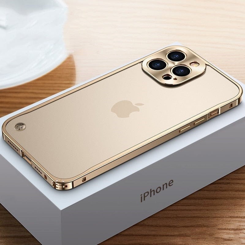 Lightweight Aluminum iPhone Case with Camera Protection for iPhone 11, 13, 14 Pro 4