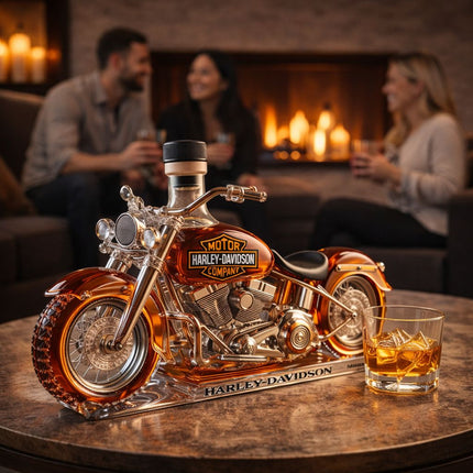 Limited Edition Whisky Bottle 350ml - Exclusive Harley Davidson Design 3