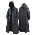 Long Waterproof Men's Rain Jacket with Hood - Titan 0