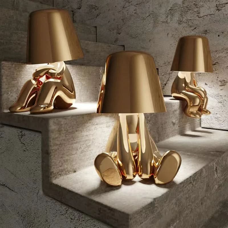Lucerne LED-tafellamp met modern design en dimbaar licht. 2