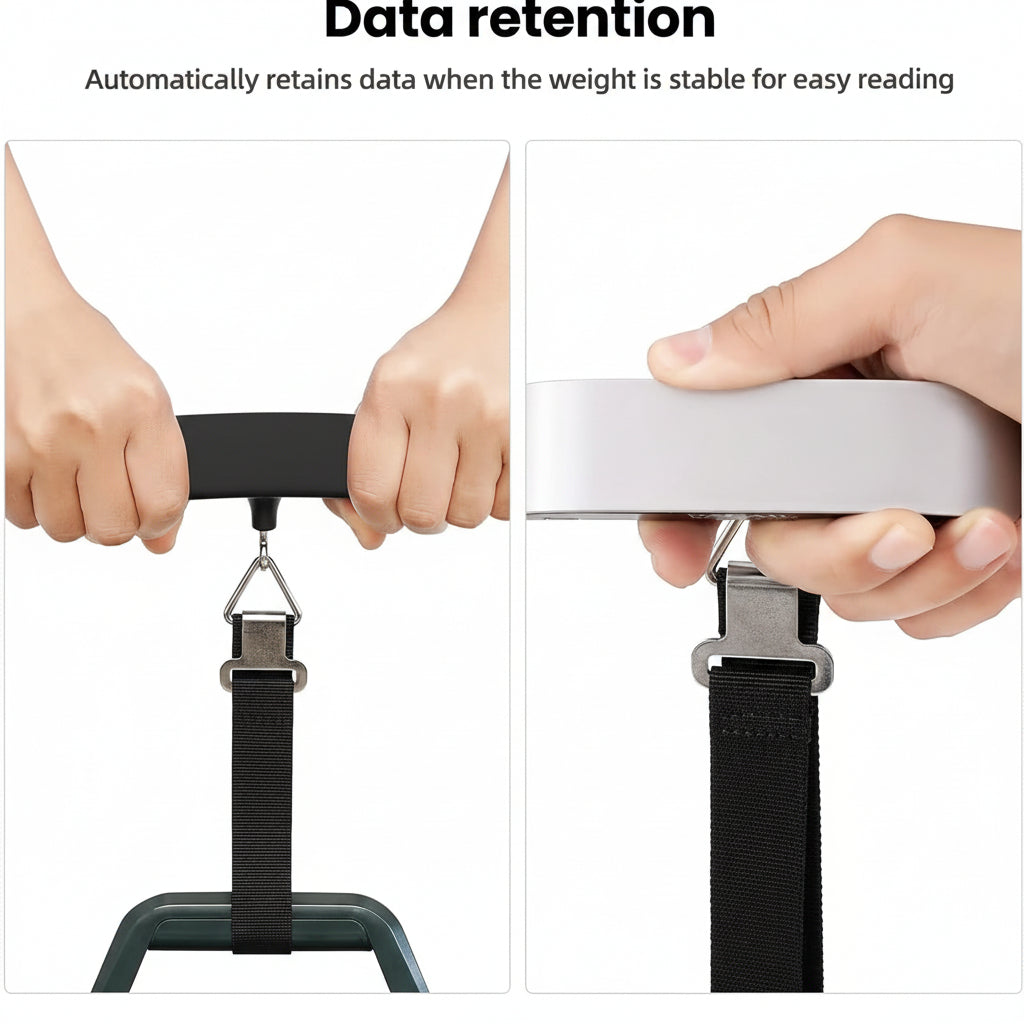 Luggage Scale Digital Portable Hanging Baggage Weight Scale 2