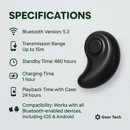 LumaSleep Wireless Sleep Headphones with Bluetooth 5.3 4