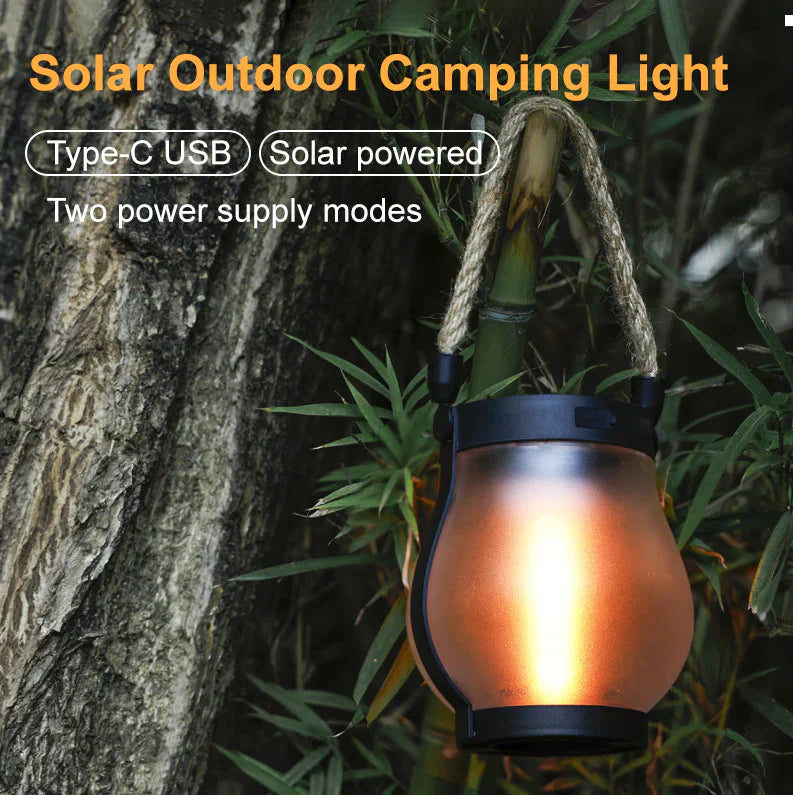 Lumora™ - Solar Lantern with Realistic Flame Effect 5