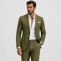 Lunelle | Heren Linnen Pak Slim-Fit Zomerse Elegantie 0