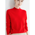 Luxury Knitted Cashmere Sweater for Women - Evelina 0