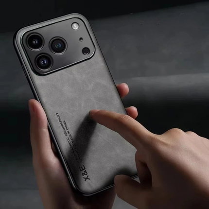 Luxury Suede iPhone 17 Case - MagSafe Compatible, Shock-Absorbent Protection 2