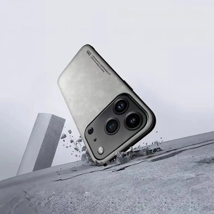 Luxury Suede iPhone 17 Case - MagSafe Compatible, Shock-Absorbent Protection 4