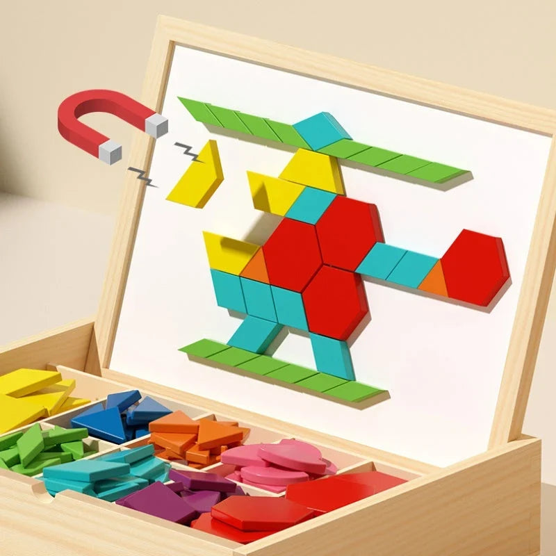 Magnetic building blocks