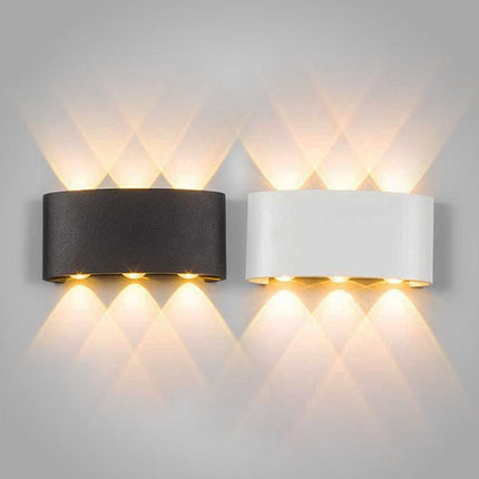 LED Wall Light – Modern Aluminum Design with Energy-Efficient Waterproof Construction