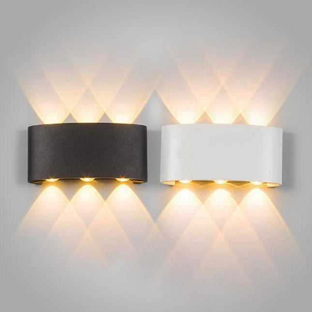 LED Wall Light – Modern Aluminum Design with Energy-Efficient Waterproof Construction
