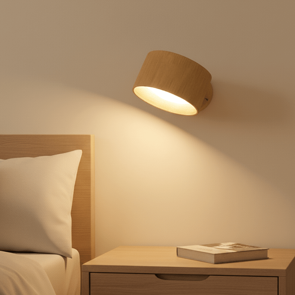Wireless Wall Light – Rechargeable LED, Remote Control & Adjustable Light Color