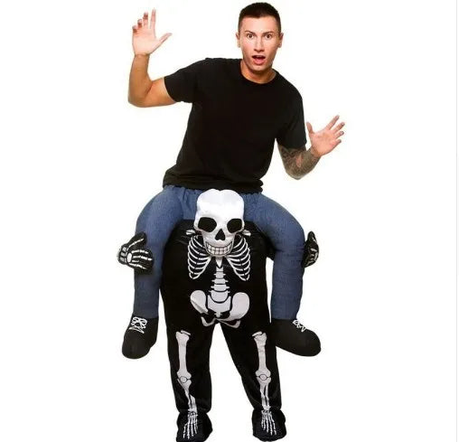 Mannen's Grappige Rijd Kostuum voor Halloween | Pluche Oktoberfest Stijl 5