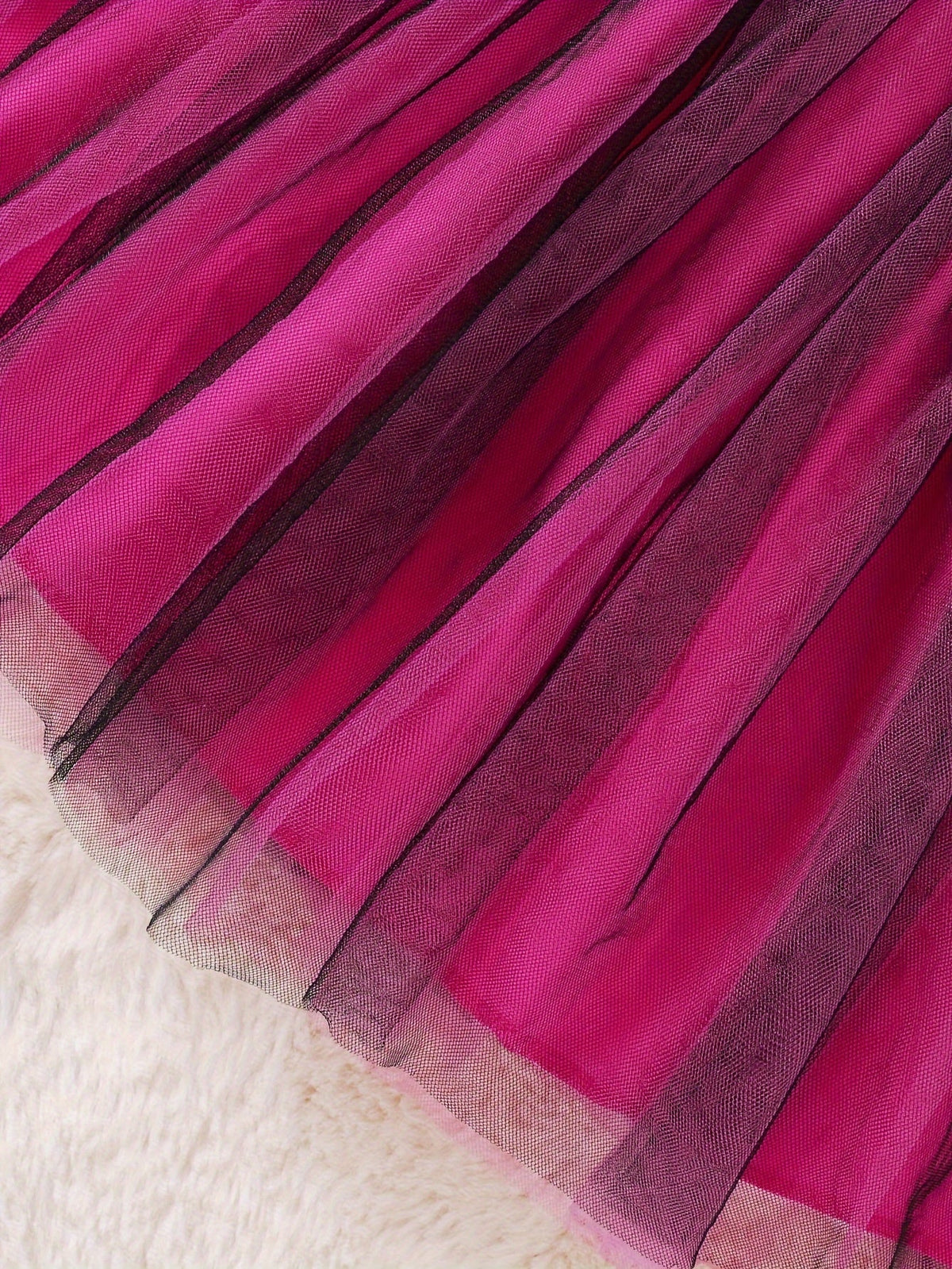 Meisjes Lange Mouwen Halloween Skelet Kostuum Jurk | Tulle Mini 4