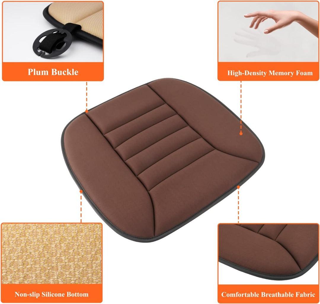 Memory Foam Car Seat Cushion with Ergonomic Support and Breathable Fabric 4