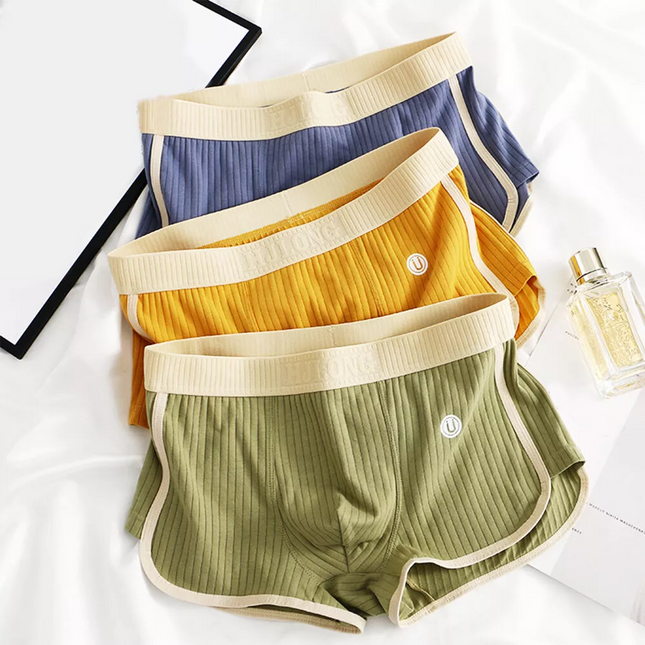 Men's Briefs 3-Pack - Ultra-Soft Cotton Underwear with Breathable Mesh Support 1
