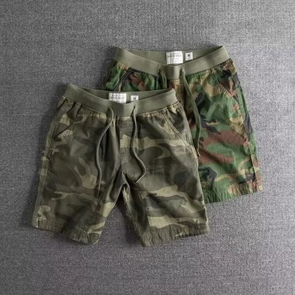 Men's Camo Gym Shorts - Ultra-Soft, Breathable, High-Stretch Fabric 3