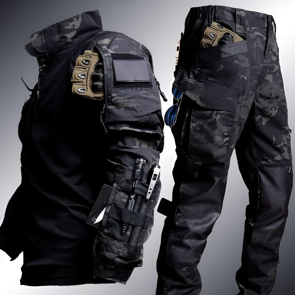 Men's Tactical Combat Uniform Outdoor Field Gear Set 3