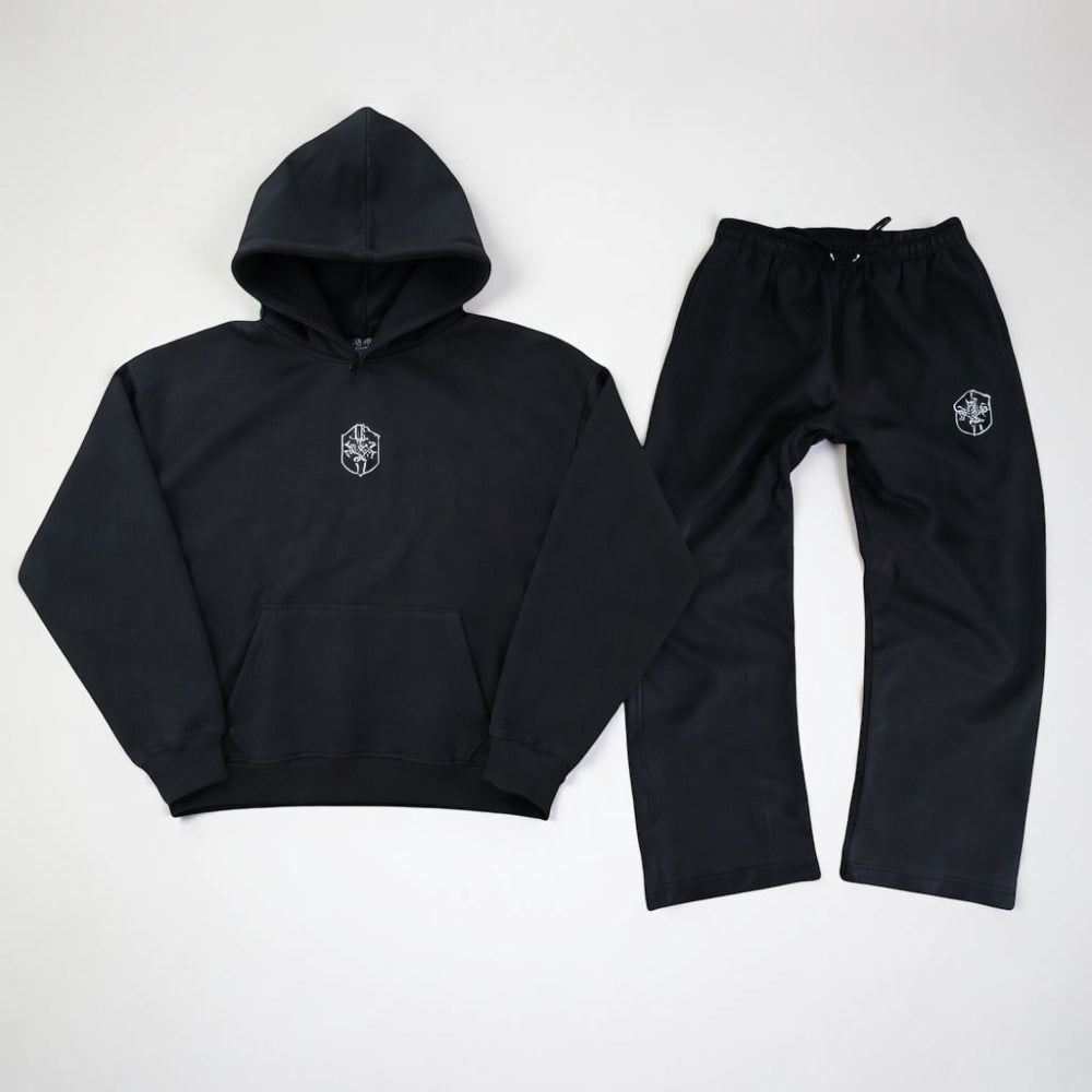 Men's Tracksuit Hooded Full Body Suit Sleepwear Design 1